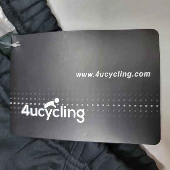 4ucycling Winter Sports Pants Black Reflective Silver Cylcing Men's 2XL 31 x 31 - Picture 5 of 8